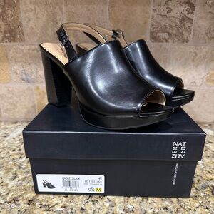 Naturalizer Kaisley Black Sandal